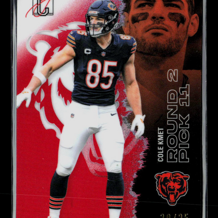 2025 Topps Signature Cole Kmet #68 20/25