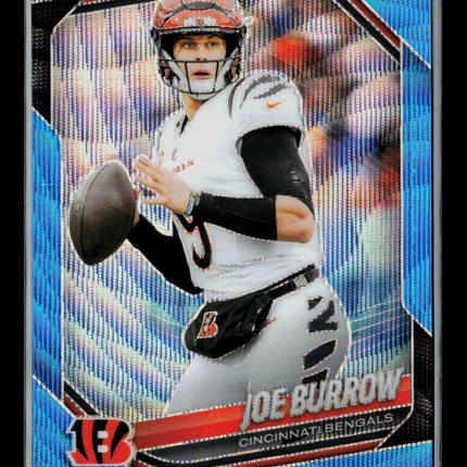 2025 Panini Prizm Joe Burrow #62 Blue Wave 037/230