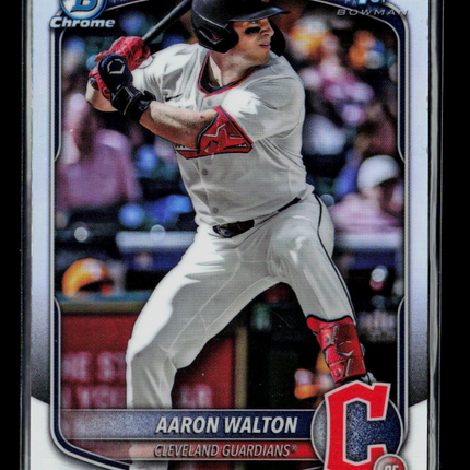 2025 Bowman Draft Chrome Aaron Walton #BDC-134 Refractor