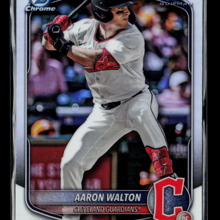 2025 Bowman Draft Chrome Aaron Walton #BDC-134 Refractor 1st Bowman
