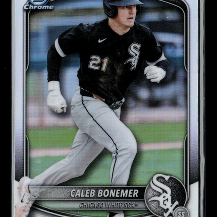 2025 Bowman Draft Chrome Caleb Bonemer #BDC-184 Refractor