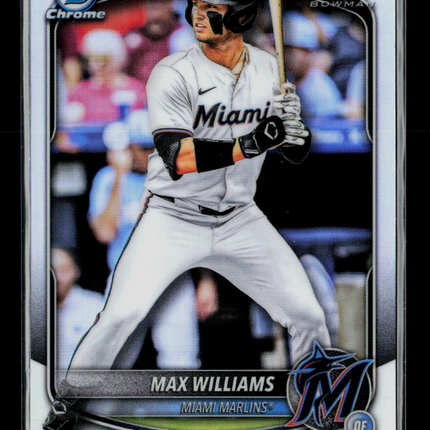 2025 Bowman Draft Chrome Max Williams #BDC-68 Refractor 1st Bowman