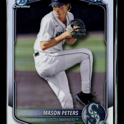 2025 Bowman Draft Chrome Mason Peters #BDC-27 Refractor