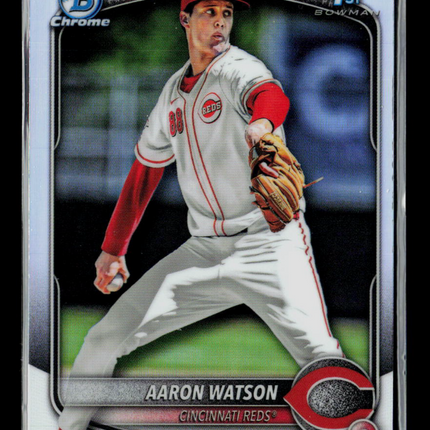 2025 Bowman Draft Chrome Aaron Watson #BDC-193 Refractor
