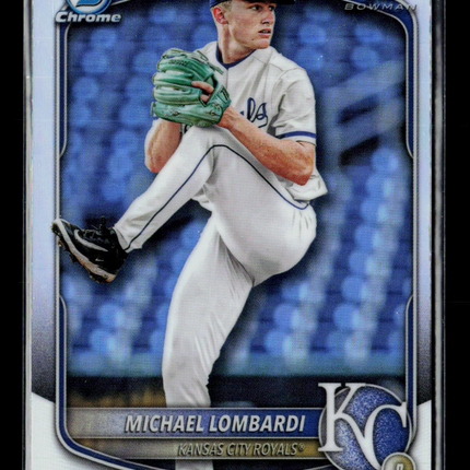 2025 Bowman Draft Chrome Michael Lombardi #BDC-118 Refractor