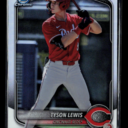 2025 Bowman Draft Chrome Tyson Lewis #BDC-32 Refractor