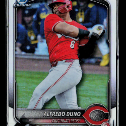 2025 Bowman Draft Chrome Alfredo Duno #BDC-133 Refractor