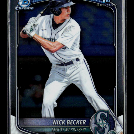 2025 Bowman Draft Chrome Nick Becker #BDC-100