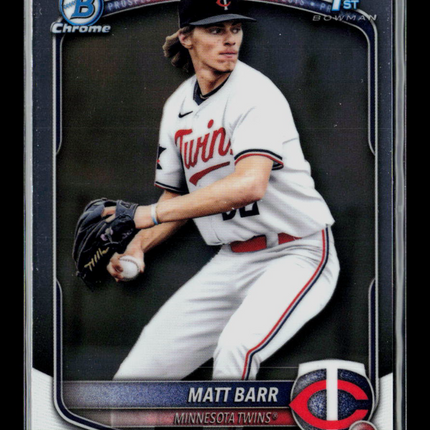 2025 Bowman Chrome Matt Barr #BDC-154