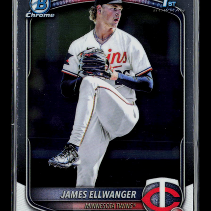 2025 Bowman Draft Chrome James Ellwanger #BDC-164