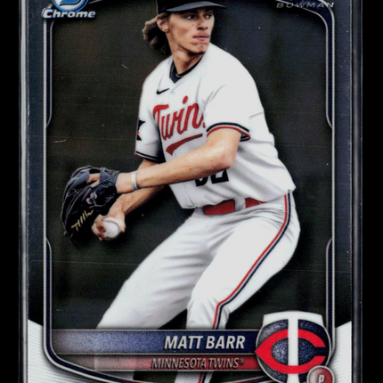 2025 Bowman Draft Chrome Matt Barr #BDC-154