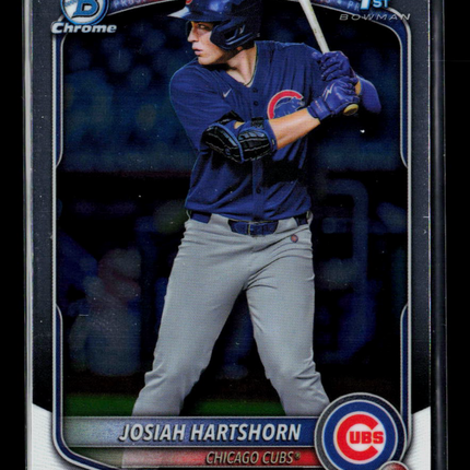 2025 Bowman Draft Chrome Josiah Hartshorn #BDC-21 1st Bowman