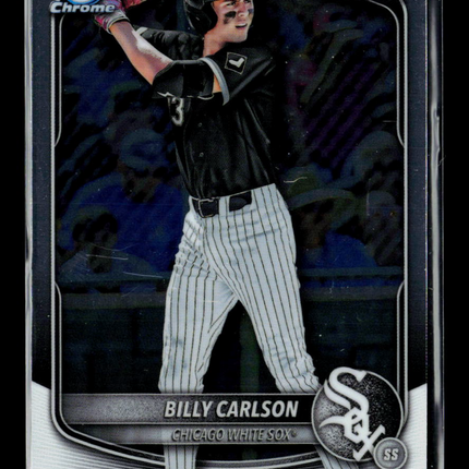 2025 Bowman Draft Chrome Billy Carlson #BDC-10