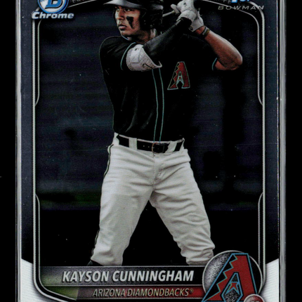 2025 Bowman Draft Chrome Kayson Cunningham #BDC-84 1st Bowman