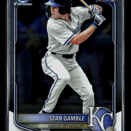 2025 Bowman Chrome Sean Gamble #BDC-178