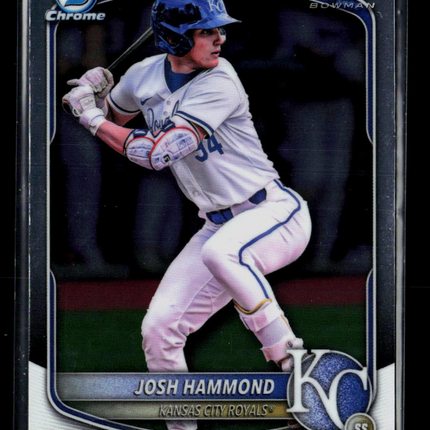 2025 Bowman Draft Chrome Josh Hammond #BDC-185 1st Bowman
