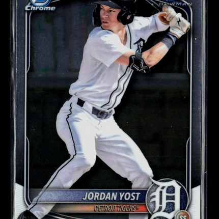 2025 Bowman Draft Chrome Jordan Yost #BDC-162