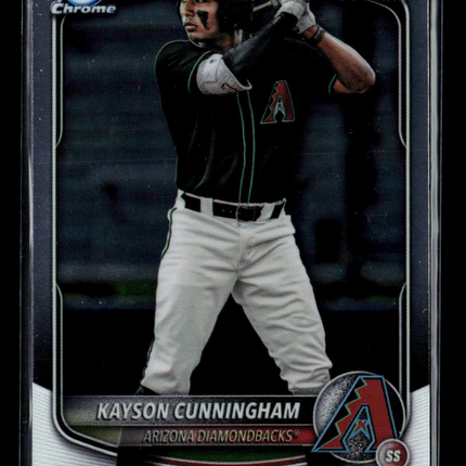 2025 Bowman Chrome Kayson Cunningham #BDC-84