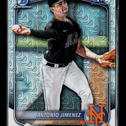 2025 Bowman Draft Chrome Antonio Jimenez #BDC-56 Mega Box Mojo Refractor