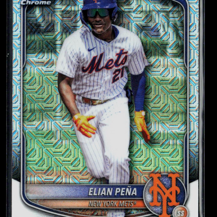 2025 Bowman Chrome Elian Peña #BDC-115 Mega Box Mojo Refractor
