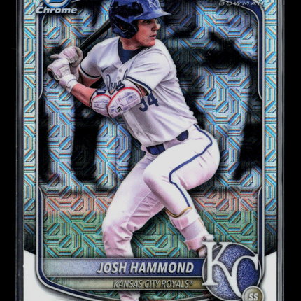 2025 Bowman Chrome Josh Hammond #BDC-185 Mojo Refractor