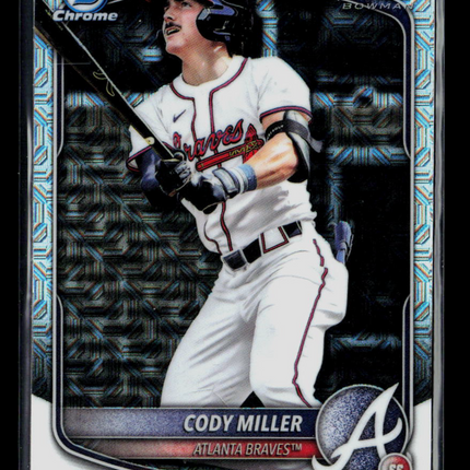 2025 Bowman Draft Chrome Cody Miller #BDC-91 Mojo Refractor