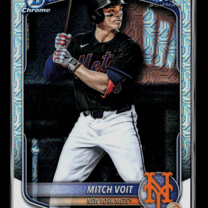 2025 Bowman Draft Chrome Mitch Voit #BDC-71 Mega Box Mojo Refractor