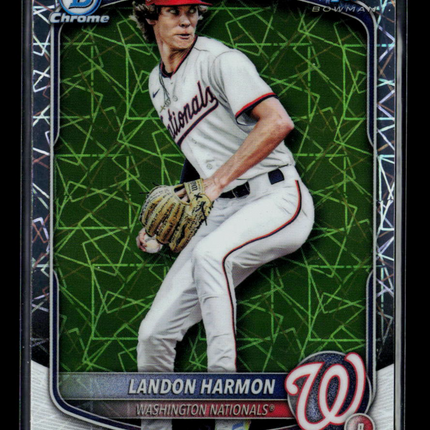 2025 Bowman Chrome Draft Landon Harmon #BDC-44