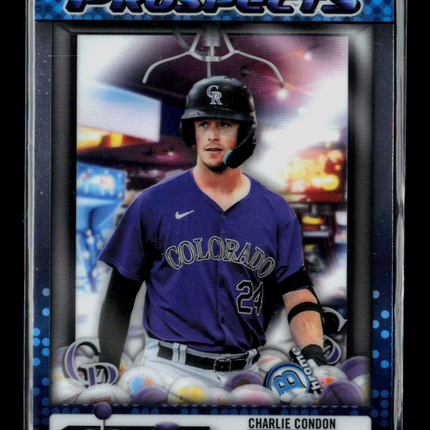 2025 Bowman Chrome Prized Prospects Charlie Condon #PP-20