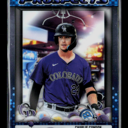 2025 Bowman Chrome Prized Prospects Charlie Condon #PP-20