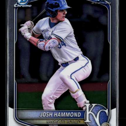 2025 Bowman Draft Chrome Josh Hammond #BDC-185 1st Bowman