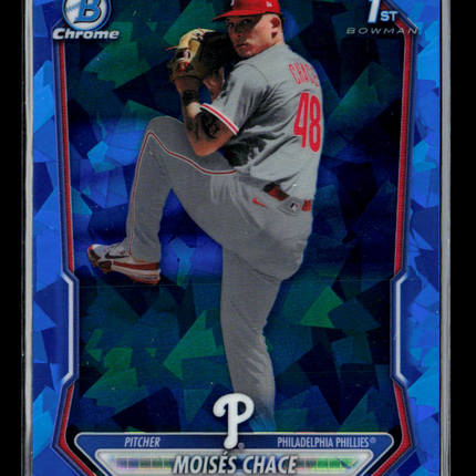 2024 Bowman Chrome Sapphire Moisés Chace #BCP-36 Blue