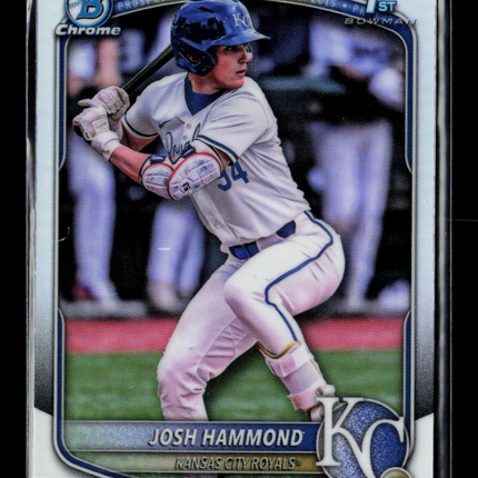 2025 Bowman Draft Chrome Josh Hammond #BDC-185 Refractor