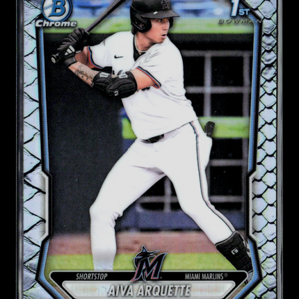 2026 Bowman Chrome Aiva Arquette #BCP-40 Lava Refractor
