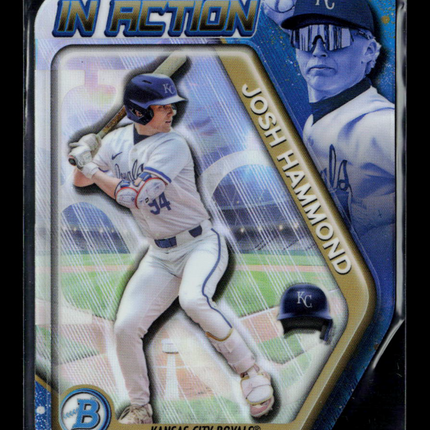 2025 Bowman Chrome In Action Josh Hammond #BIA-9