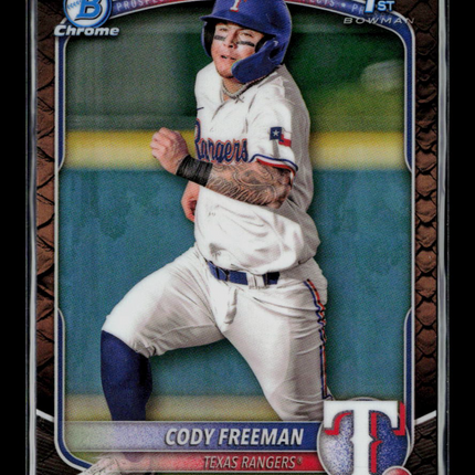 2025 Bowman Chrome Cody Freeman #BCP-112