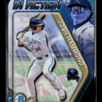 2025 Bowman Chrome In Action Josh Hammond #BIA-9