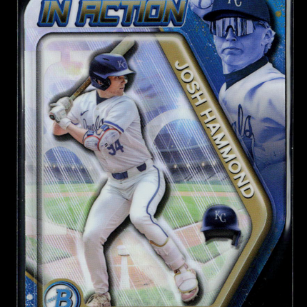 2025 Bowman Chrome In Action Josh Hammond #BIA-9