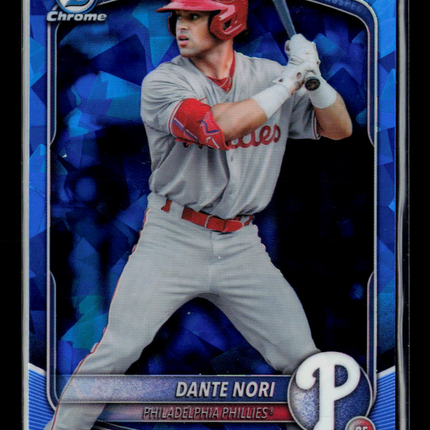 2025 Bowman Draft Chrome Sapphire Dante Nori #BDC-33