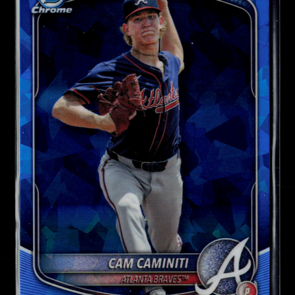 2025 Bowman Draft Chrome Cam Caminiti #BDC-122 Blue Sapphire