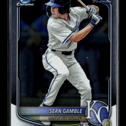 2025 Bowman Chrome Sean Gamble #BDC-178 1st Bowman