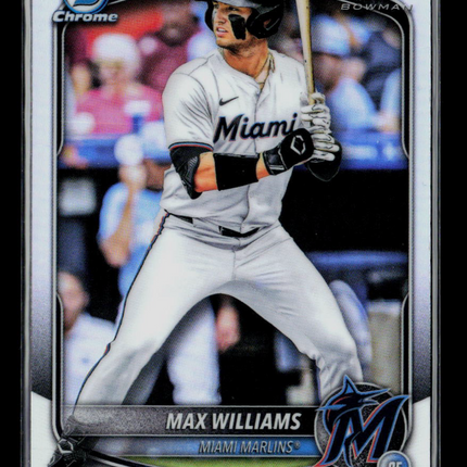 2025 Bowman Draft Chrome Max Williams #BDC-68 Refractor