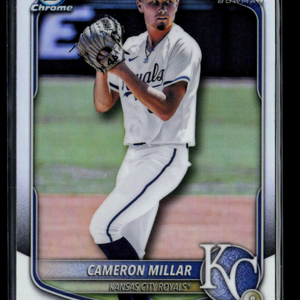 2025 Bowman Chrome Cameron Millar #BDC-176 Refractor 1st Bowman