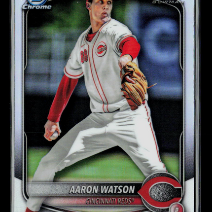 2025 Bowman Chrome Draft Aaron Watson #BDC-193 Refractor