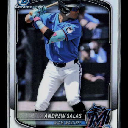2025 Bowman Draft Chrome Andrew Salas #BDC-34 Refractor