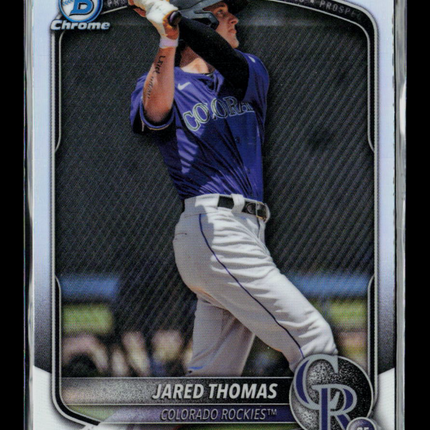 2024 Bowman Draft Chrome Jared Thomas #BDC-147 Refractor