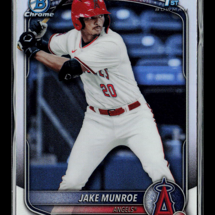 2025 Bowman Draft Chrome Jake Munroe #BDC-128 Refractor