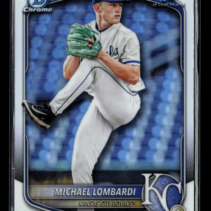 2025 Bowman Draft Chrome Michael Lombardi #BDC-118 Refractor