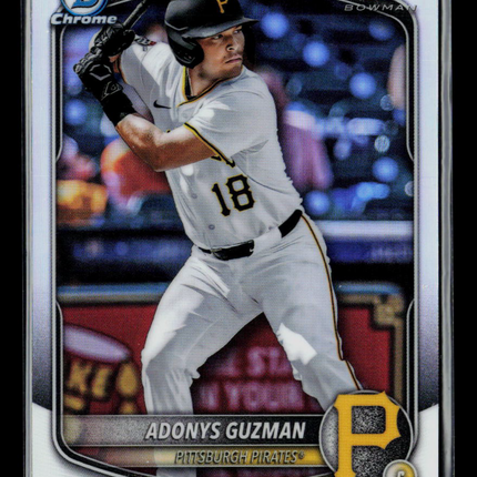 2025 Bowman Draft Chrome Adonys Guzman #BDC-126 Refractor