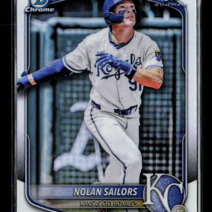 2025 Bowman Draft Chrome Nolan Sailors #BDC-86 Refractor